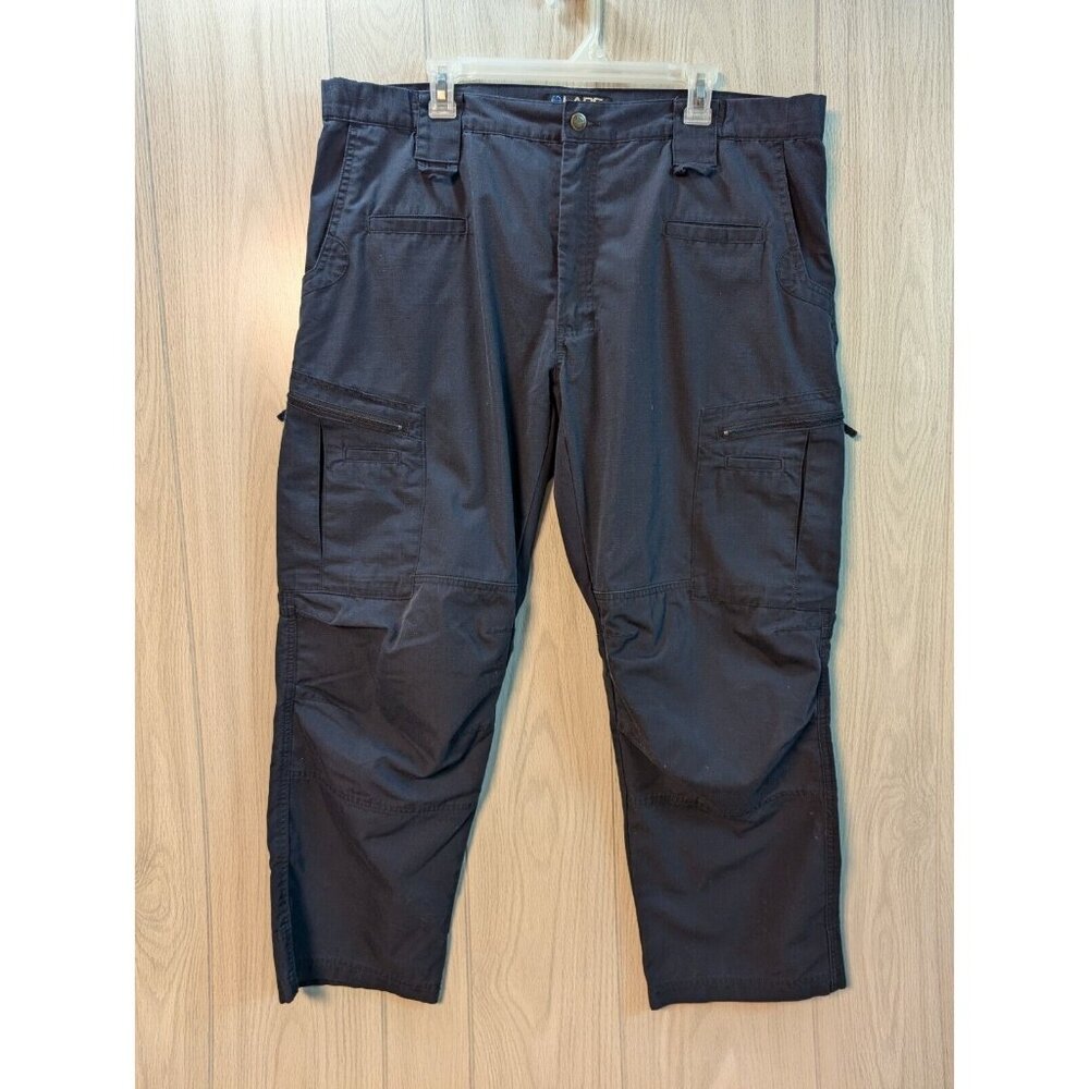 LAPG Pants Mens 41x28 Navy Blue Cargo Ripstop Urban Ops Tactical Duty Workwear